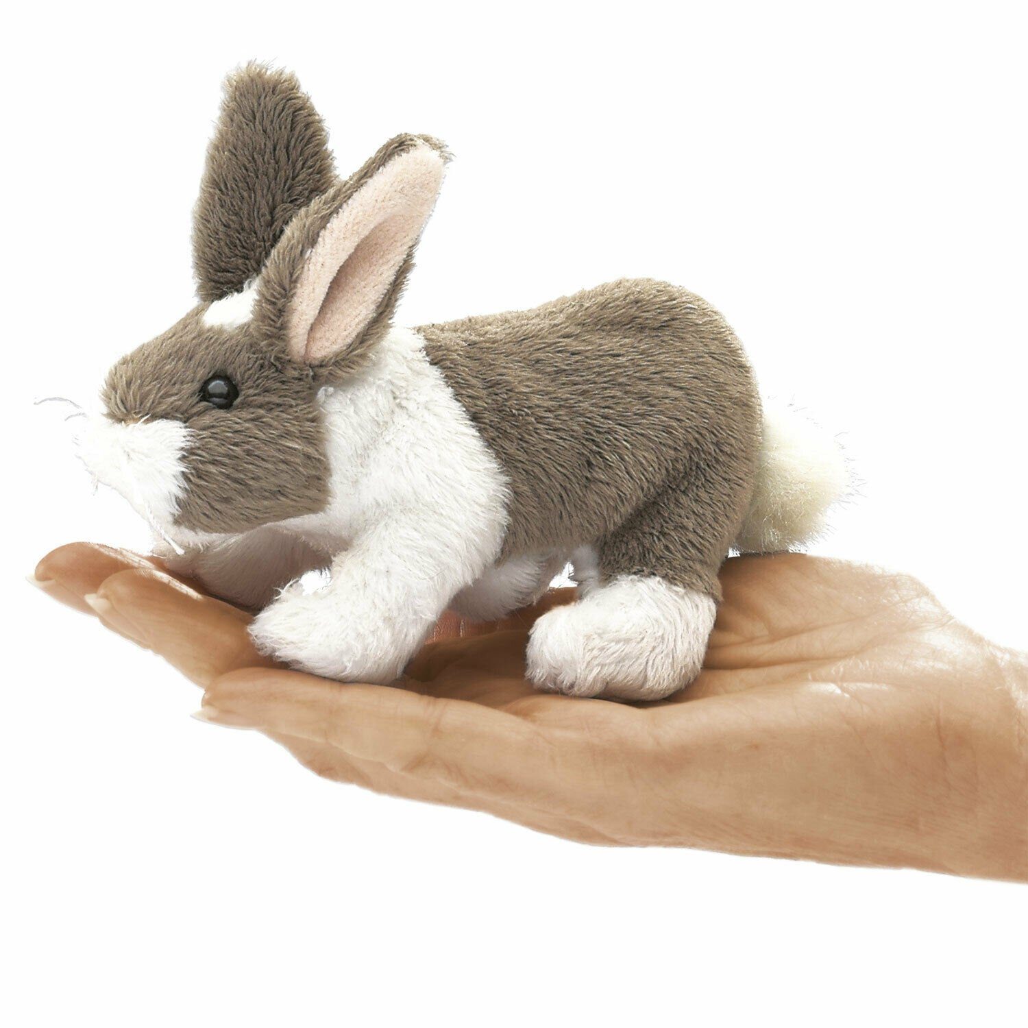 Folkmanis Handpuppen Fingerpuppe Folkmanis Fingerpuppe mini Häschen 2727 (Packung)