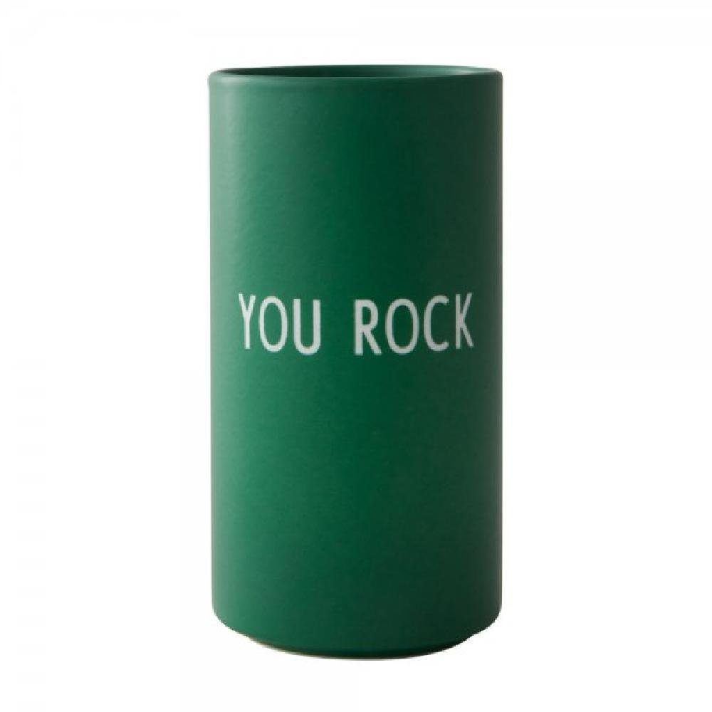 Design Letters (11cm) Favourite Grün Rock You Vase Dekovase