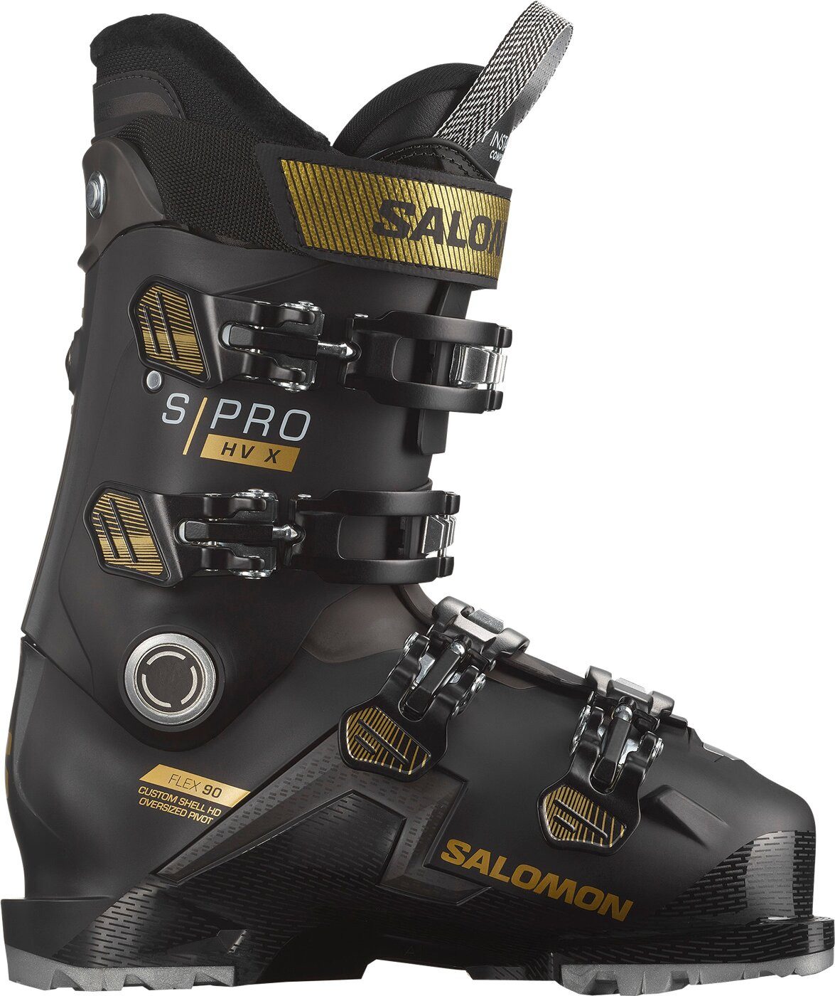 Salomon ALP. BOOTS S/PRO HV X90 W GW Bk/Belu/Gol BLACK/BELUGA/GOLD MET. Skischuh