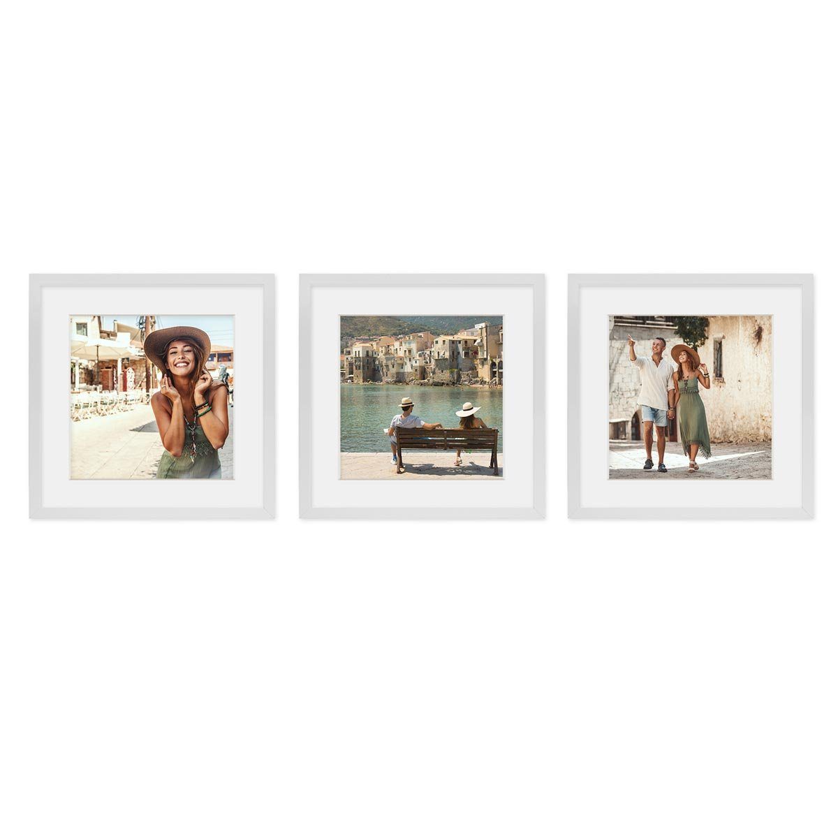 PHOTOLINI Bilderrahmen 3er Set 3D-Rahmen mit günstig online kaufen
