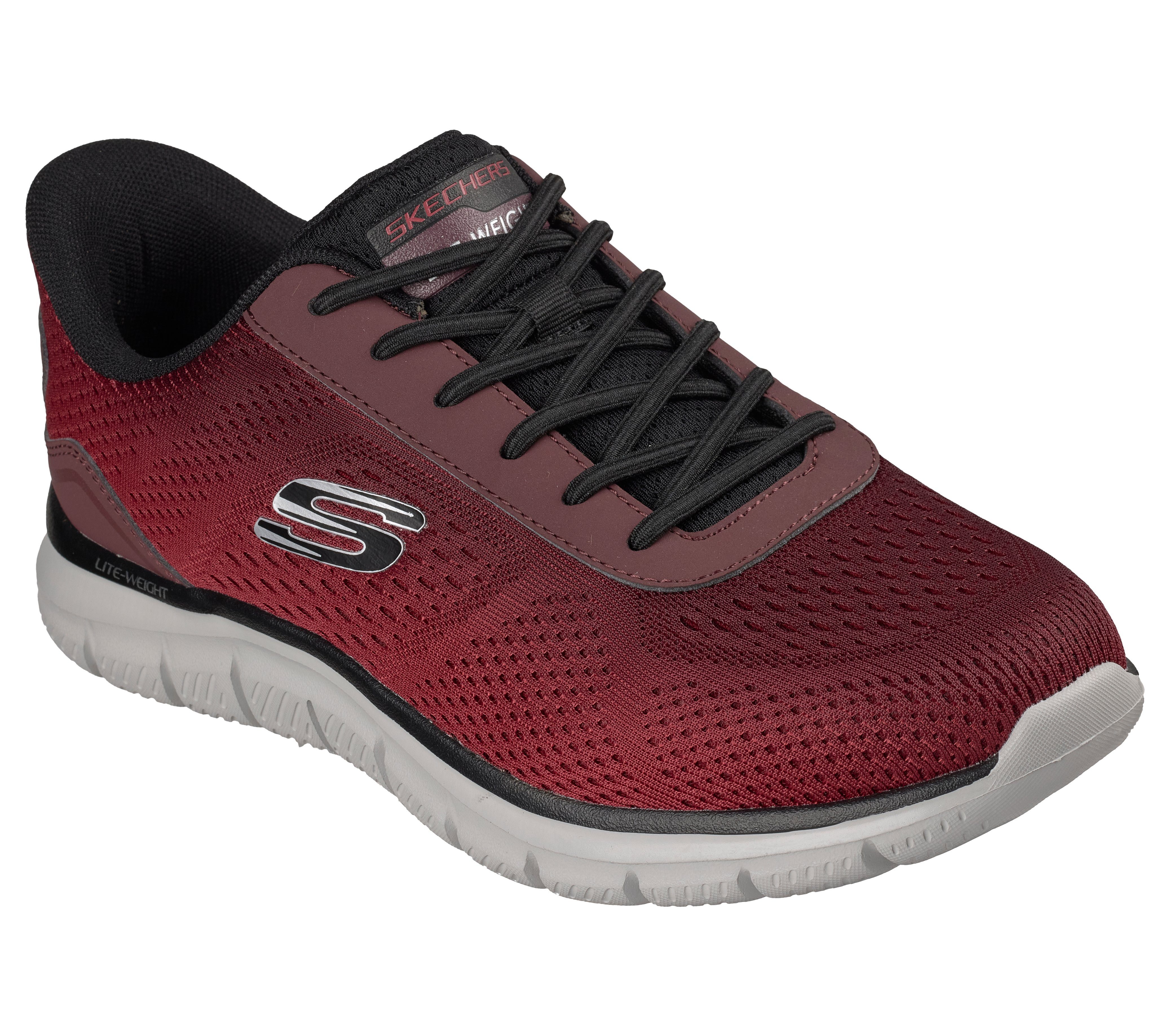 Skechers TRACK Slip-On Sneaker Schlupfschuh, Freizeitschuh, Sportschuh mit Memory Foam