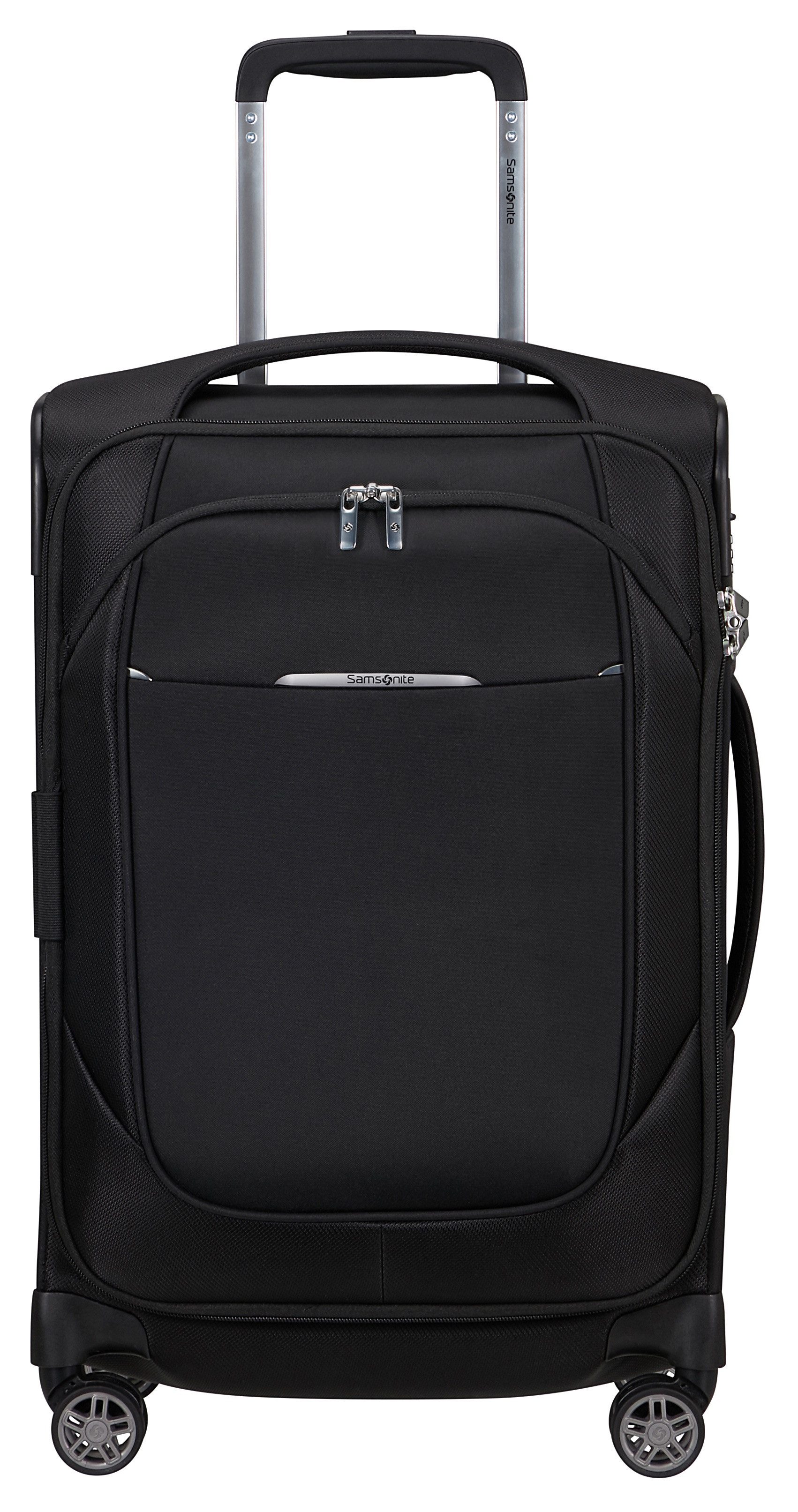 Samsonite Weichgepäck-Trolley RE-LITE, verschiedene Größen und Farben, 4 Rollen, Reisekoffer TSA-Schloss Stickerbogen Volumenerweiterung Laptopfach