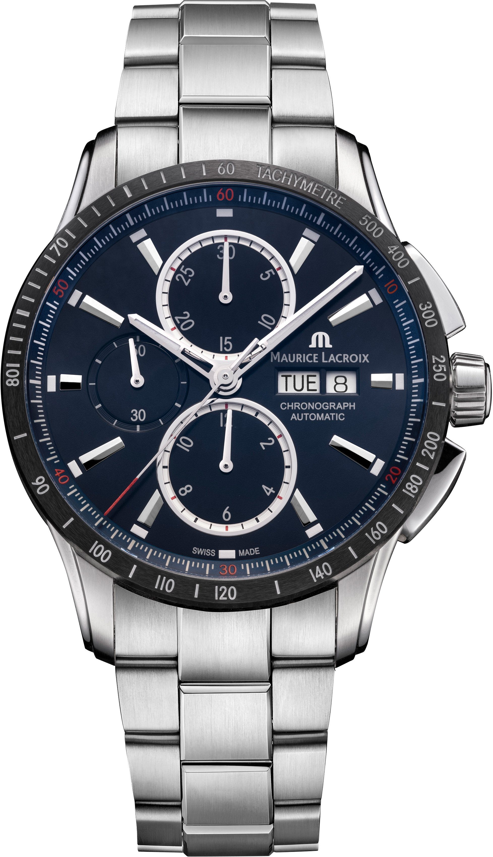 MAURICE LACROIX Chronograph Pontos S Chronograph, PT6038-SSL22-430-1, Automatik | Schweizer Uhren