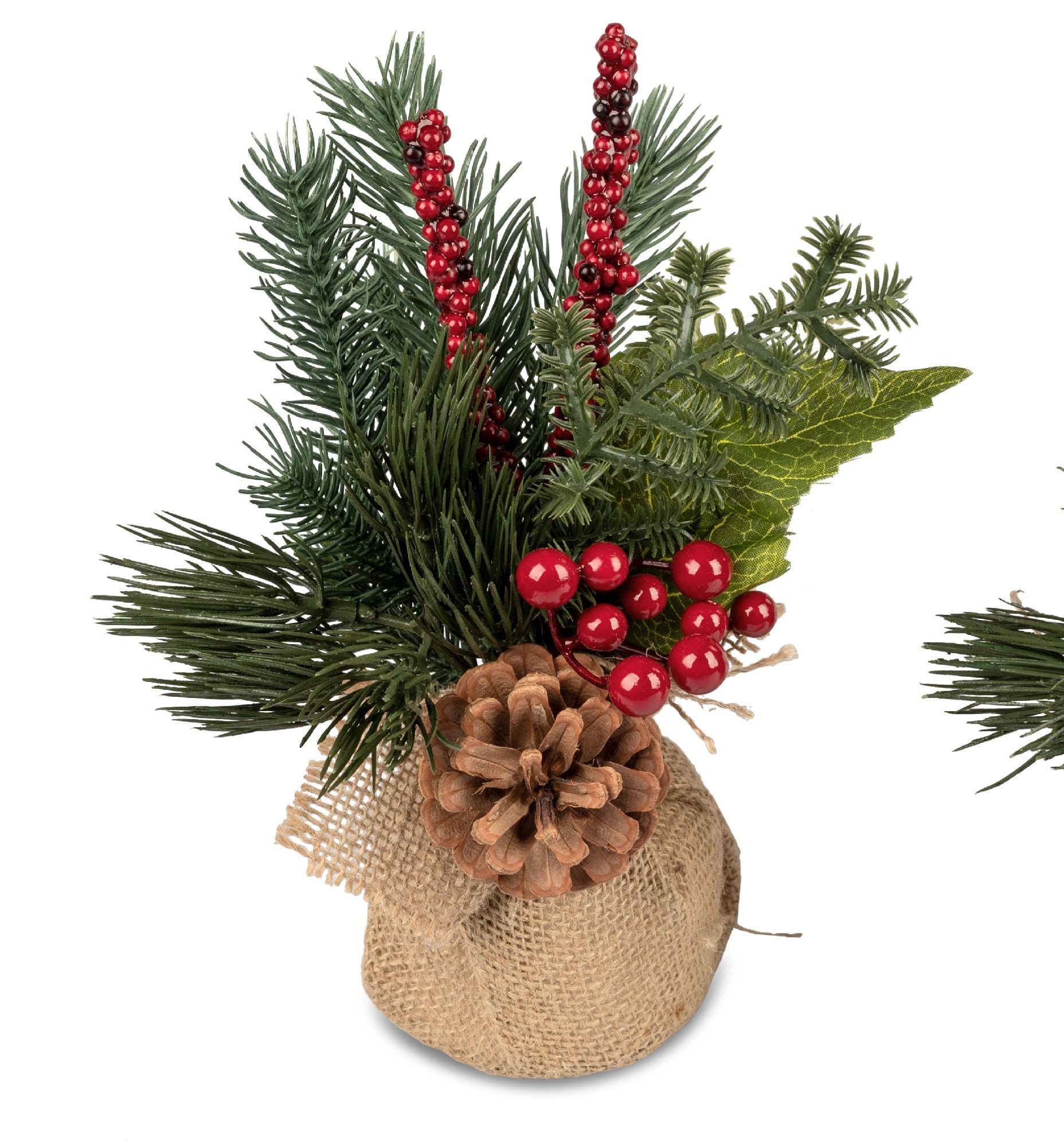 Gestecke Winterzeit, formano, Höhe 22 cm, Farbe: Mehrfarbig, Motiv: Beeren günstig online kaufen