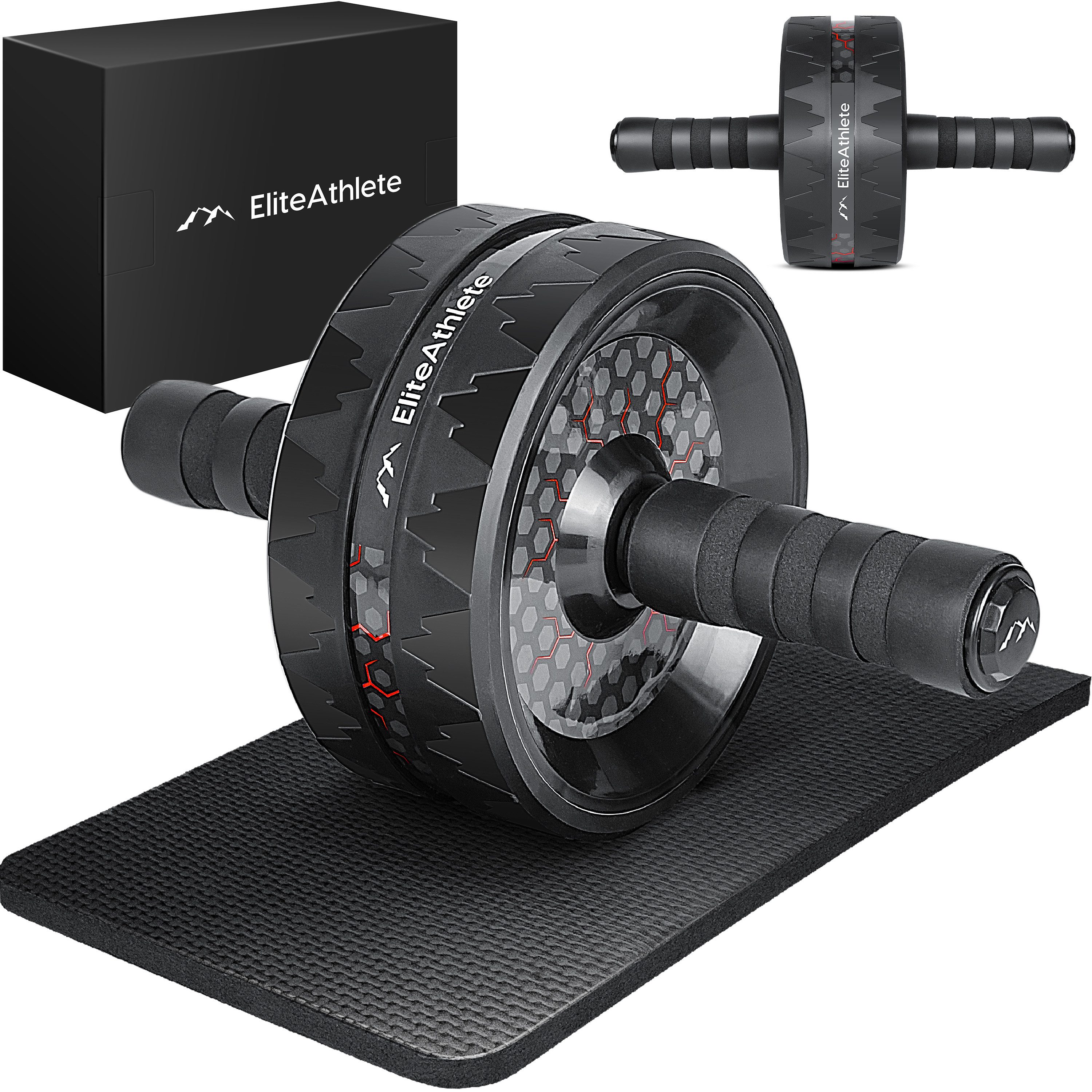 EliteAthlete Bauchtrainer EliteAthlete® Bauchroller Bauchmuskeltrainer AB Roller Bauchtrainer