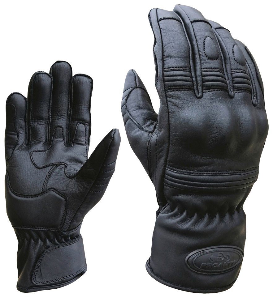 PROANTI Motorradhandschuhe Leder Chopper Handschuhe günstig online kaufen