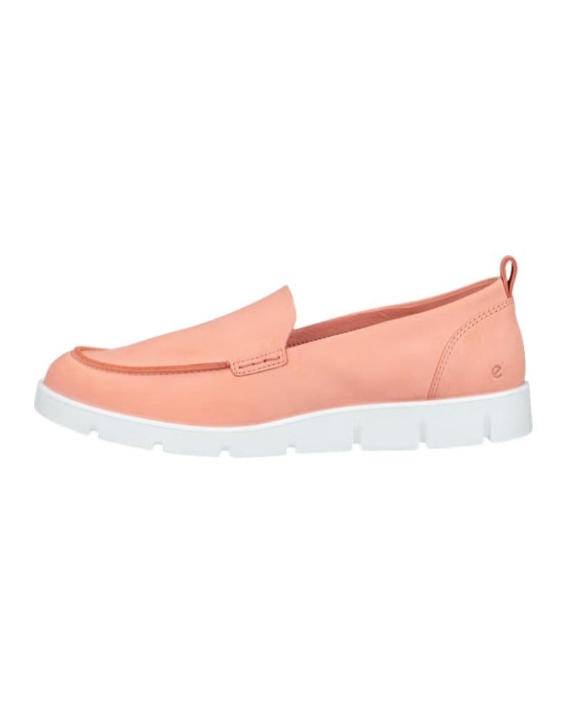 Ecco Slipper Bella (Nubukleder) lachsorange Damen Sneaker