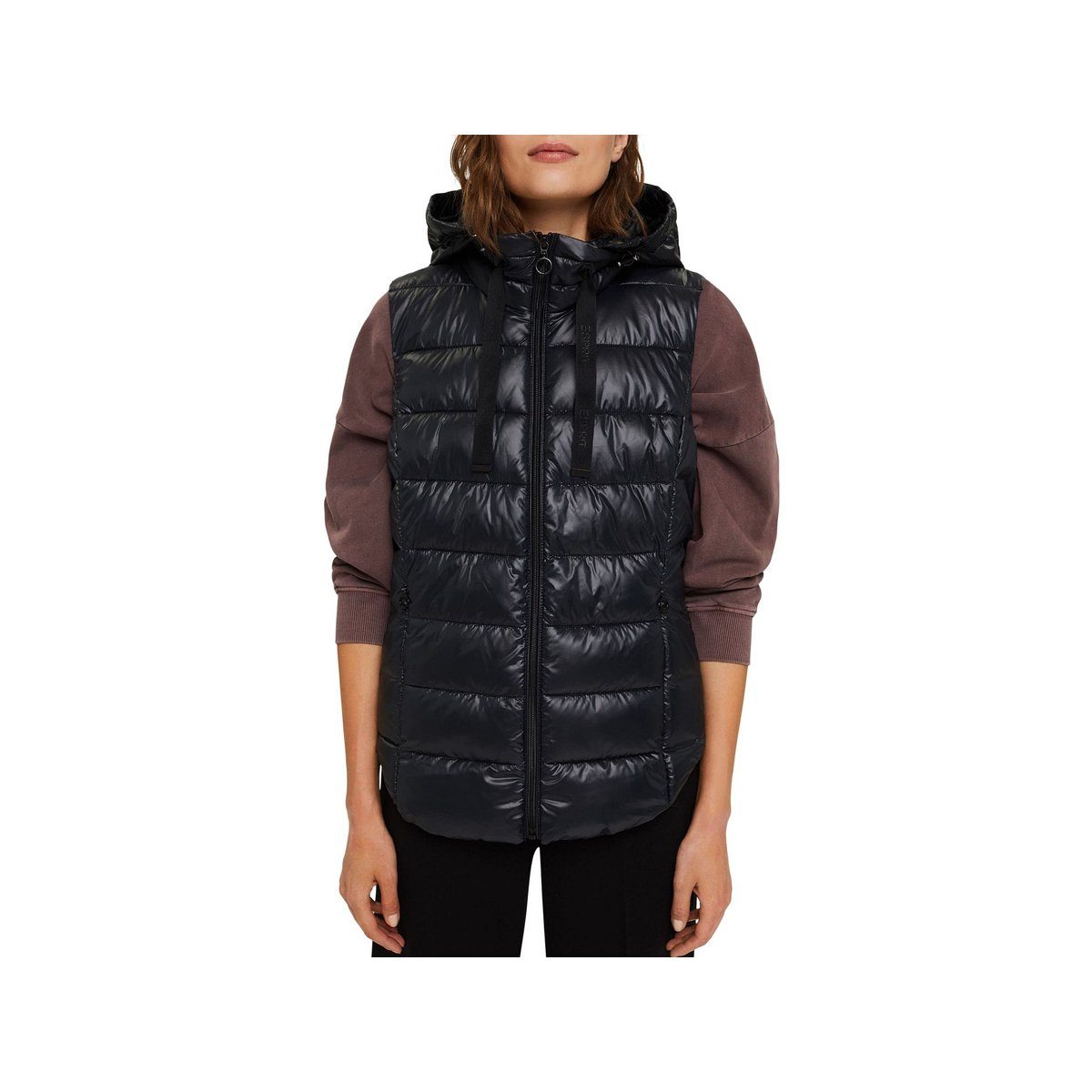 Esprit Funktionsjacke Weste für Damen in schwarz (1-St)