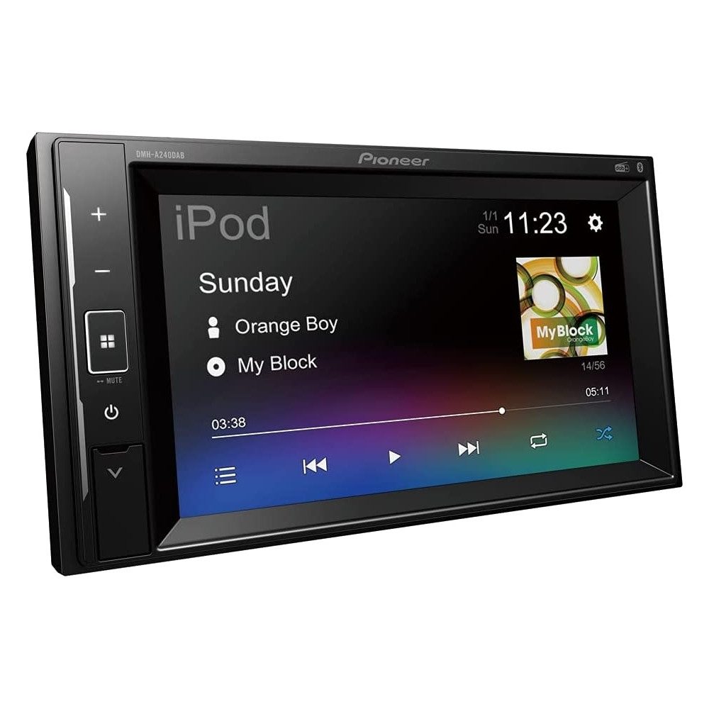 Pioneer Pioneer DMH-A240DAB Autoradio DD-Mediacenter Smart-Home-Station, Umweltfreundlich