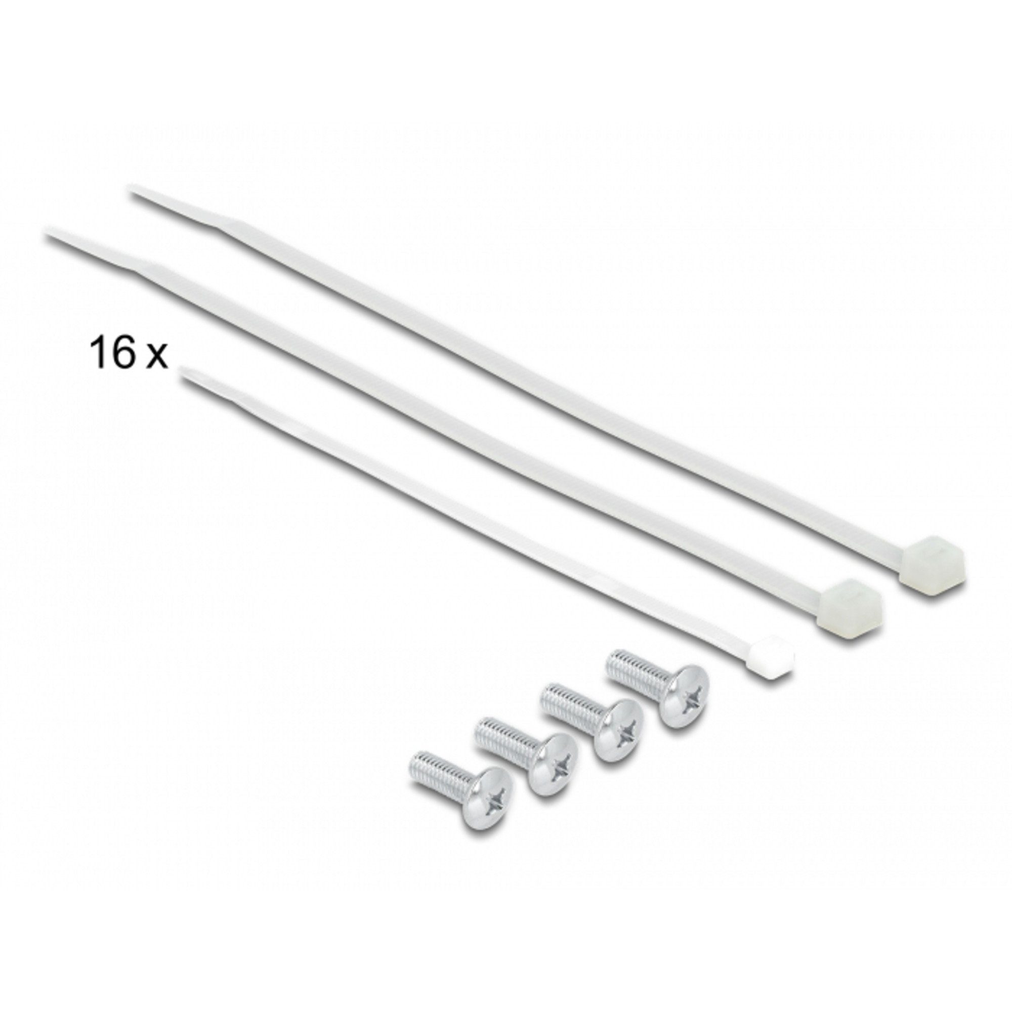 Delock CPU Kühler DeLOCK 19" Patchpanel 16 Port Cat.6A, (1 HE)