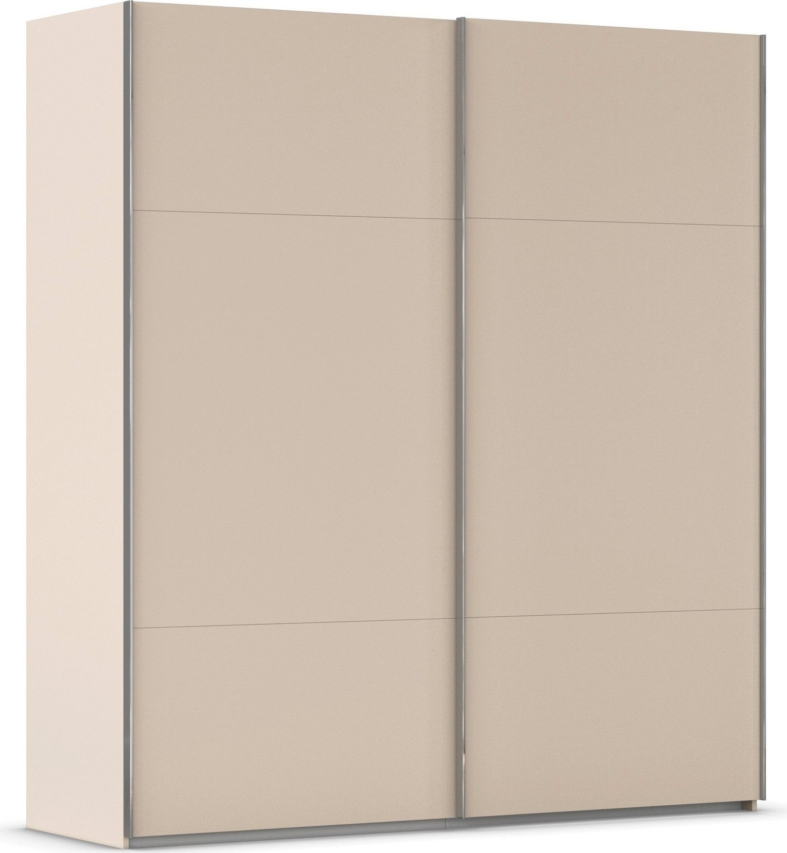 rauch Schwebetürenschrank Kleiderschrank Schrank Garderobe Schlafzimmerschrank CONTIDO (3 verschiedene Ausstattungen BASIC/CLASSIC/PREMIUM) aus hochwertigem Material in 6 Breiten 2 Griff-Farben MADE IN GERMANY
