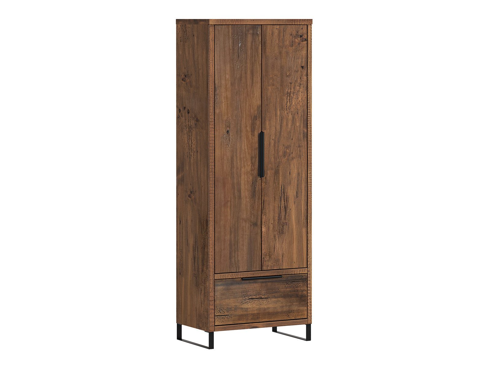 massivum Kleiderschrank Sydney Pinie Schrank Flurmöbel rustikal Massivholz (1-St)