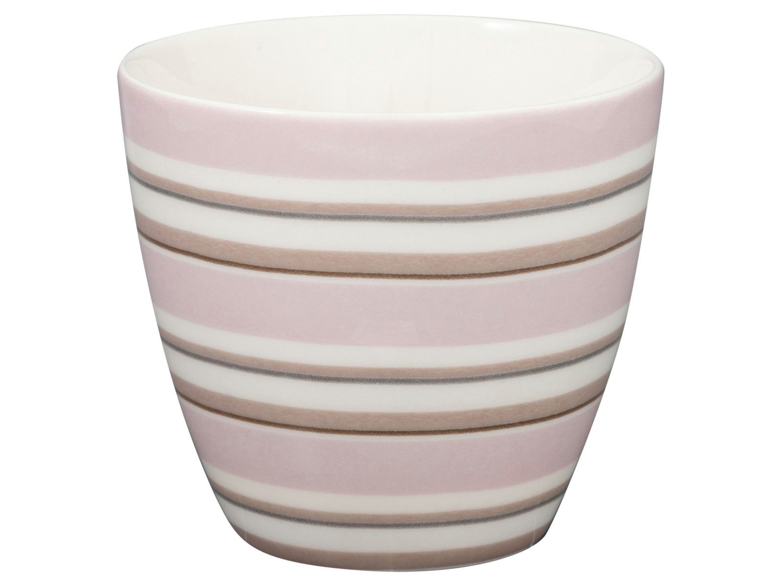 Greengate Becher Caysa Latte Cup dusty rose 0,35l, Steingut