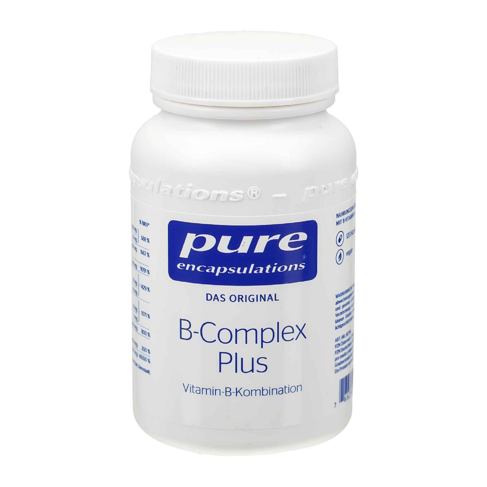 Pure Encapsulations PURE ENCAPSULATIONS B-Complex plus Kapseln Kapsel
