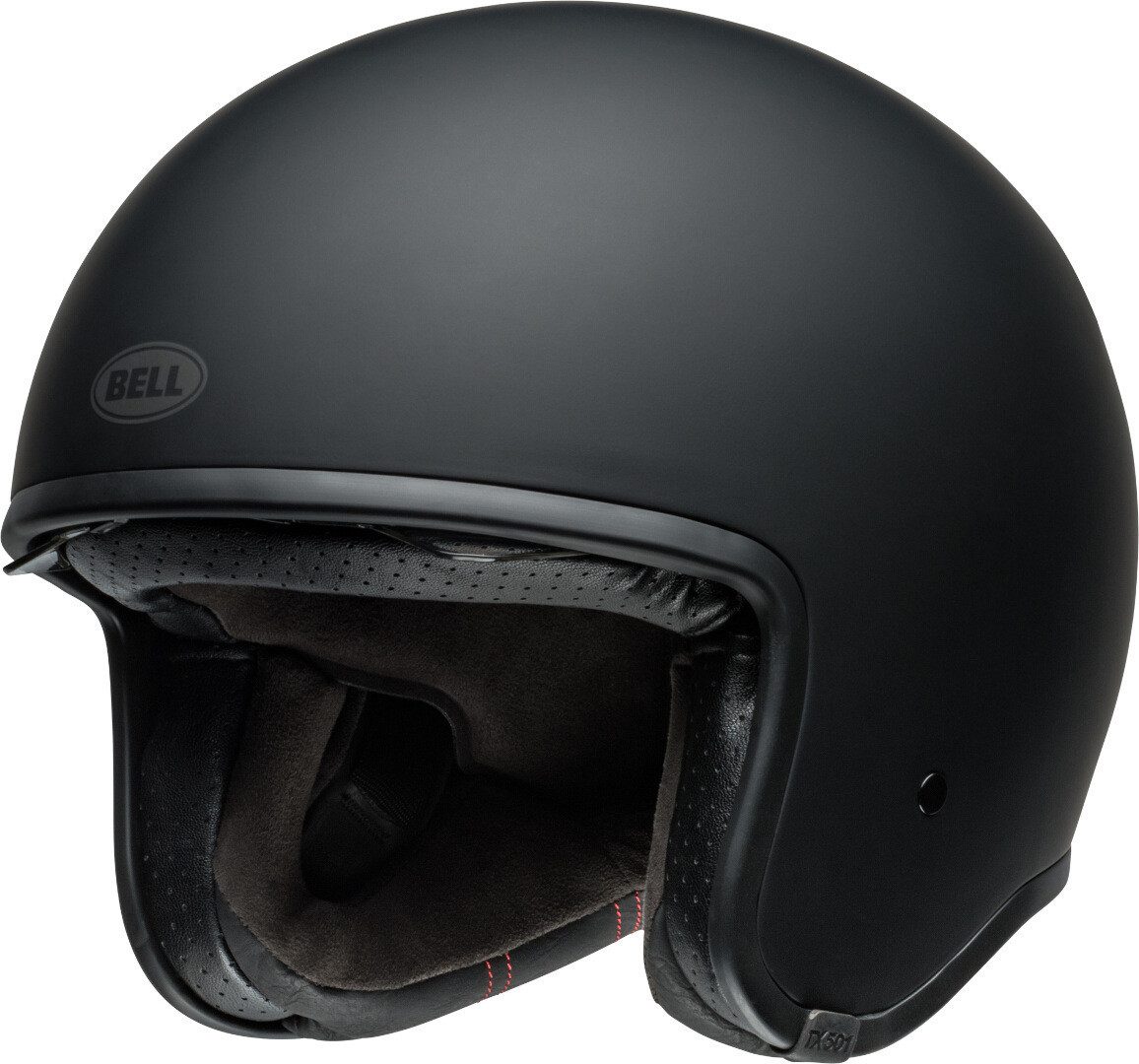 Bell Motorradhelm TX-501 Solid Jethelm, vorbereitet für Kommunikationssystem,integriertes Sonnenvisier