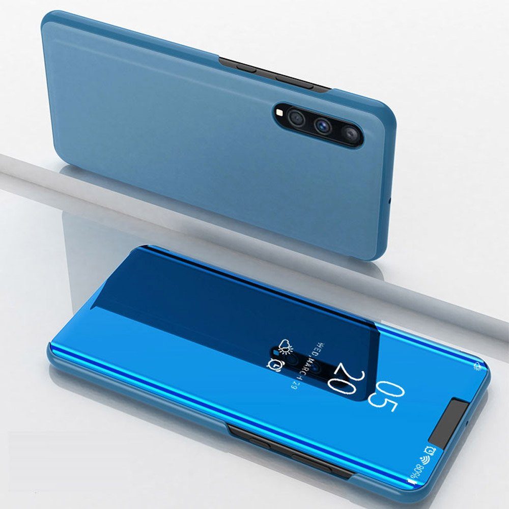 FITSU Handyhülle Handytasche für Samsung Galaxy Hülle Flipcase Spiegel Handyhülle, Hülle für A55, A35, A25, A15, A05s, A54, A53, A52, A51, A17, A37, A57