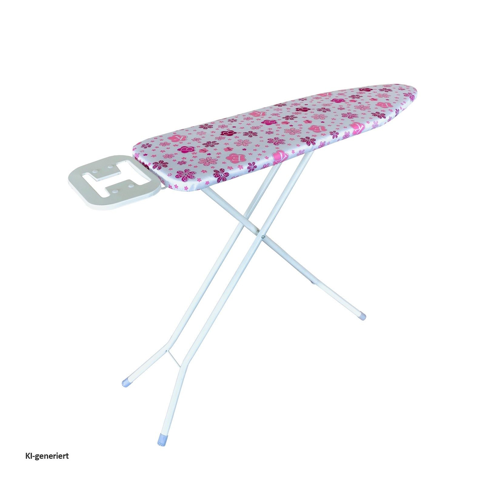 HTI-Living Bügelbrett Bügelbrett Love, Bügelfläche 110x33 cm, Bügeltisch mit Bügeleisenablage