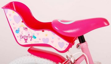 TPFSports Kinderfahrrad Disney Princess 14 Zoll mit 2x Handbremse, 1 Gang, (Mädchen Fahrrad - Rutschfeste Sicherheitsgriffe), Kinder Fahrrad 14 Zoll mit Stützräder Laufrad Mädchen Kinderrad