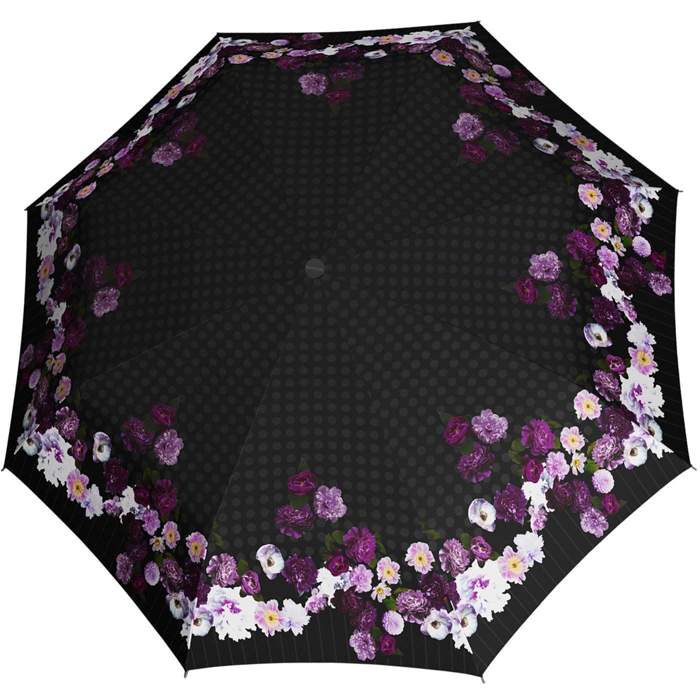 Knirps® Taschenregenschirm großer cm Auf-Zu-Automatik stabile der geschlossen cm, Schirm Schirm 28,5 Regenschirm 97 für mit große, Begleiter, Damen, geöffnet Maße: groß