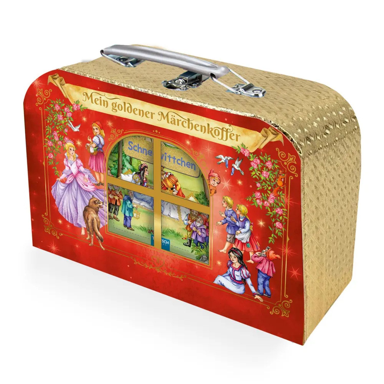 Trötsch Verlag Spiel TRÖTSCH - Märchenkoffer mit Mini-Büchern, Ab 3 Jahren