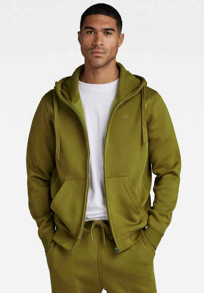 G-Star RAW Kapuzensweatjacke Premium Basic Hooded Zip Sweater