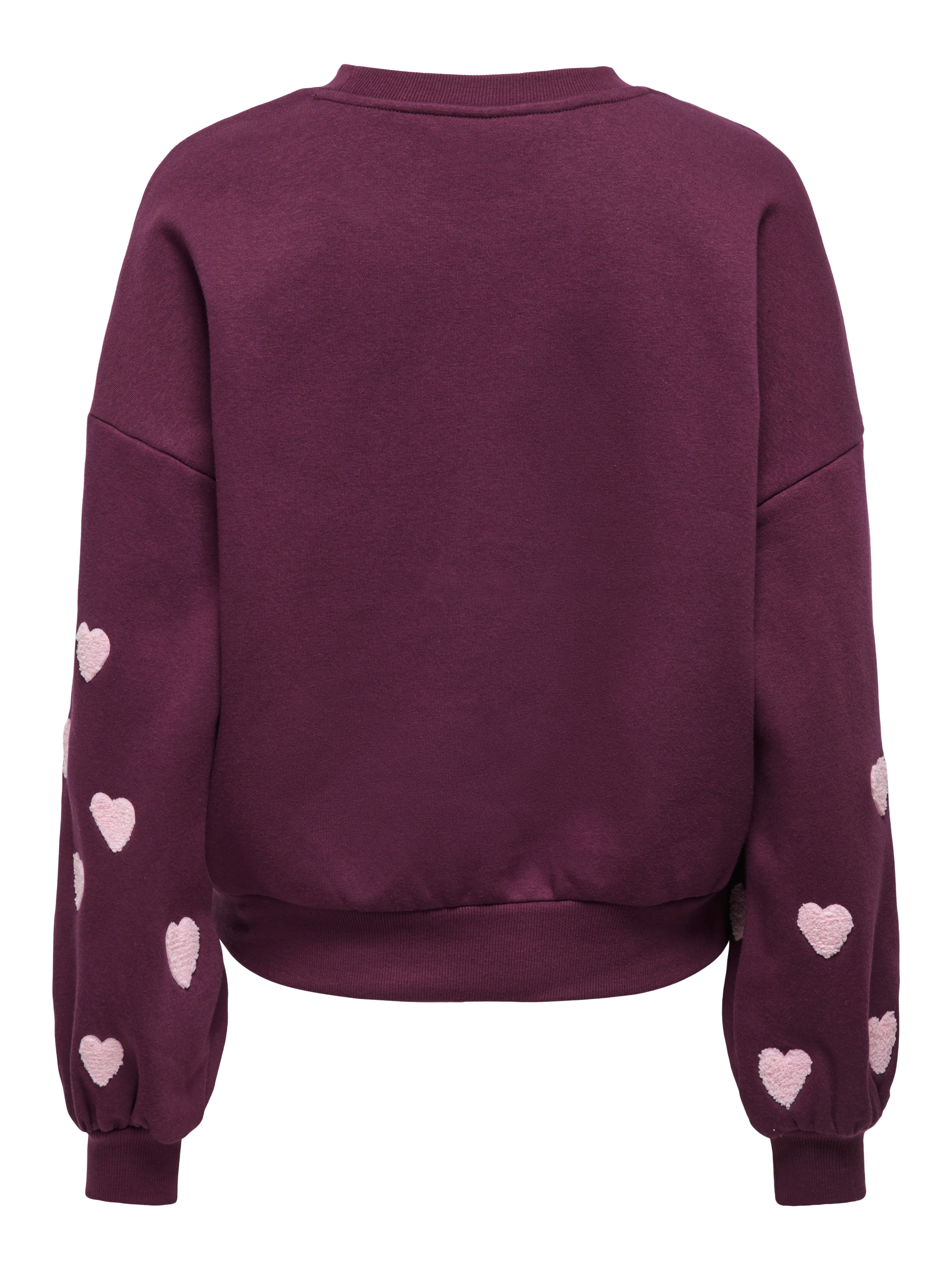 ONLY Sweatshirt ONLMACY L/S O-NECK BOX CC SWT Baumwollmischung, regular fit – Bild 4 von 5