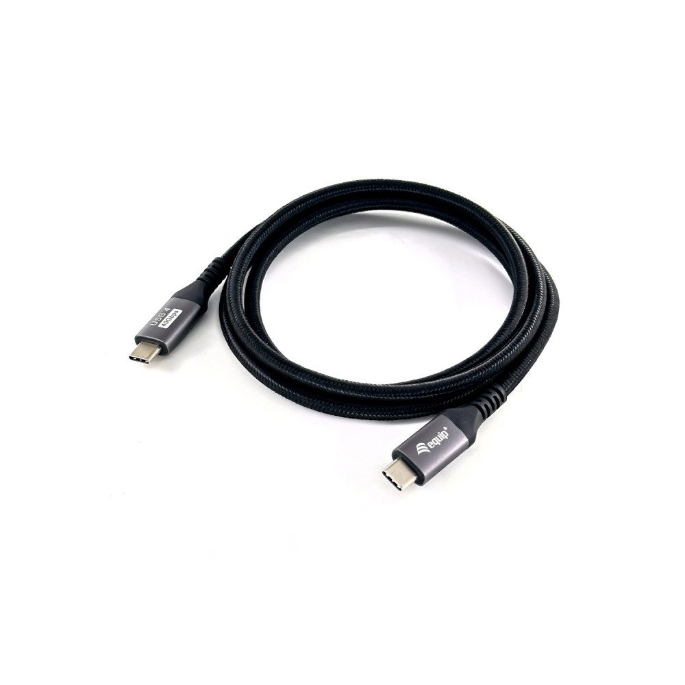 EQUIP 128381 USB 4 C-Kabel, 1,2m, 240W, 8K, 40Gbps Smartphone-Adapter