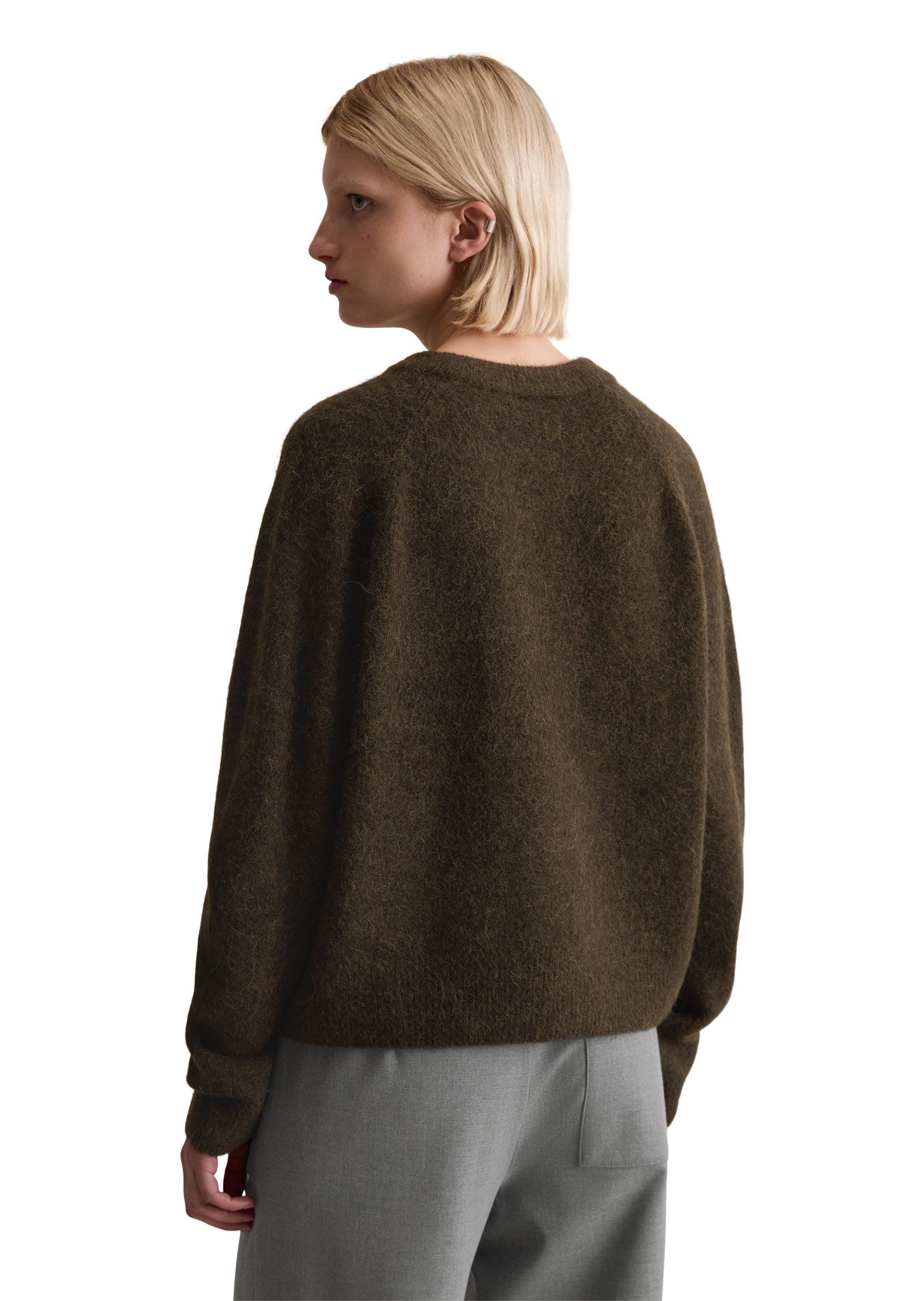 Marc O'Polo DENIM Strickpullover aus kuscheligem Alpakawolle-Mix