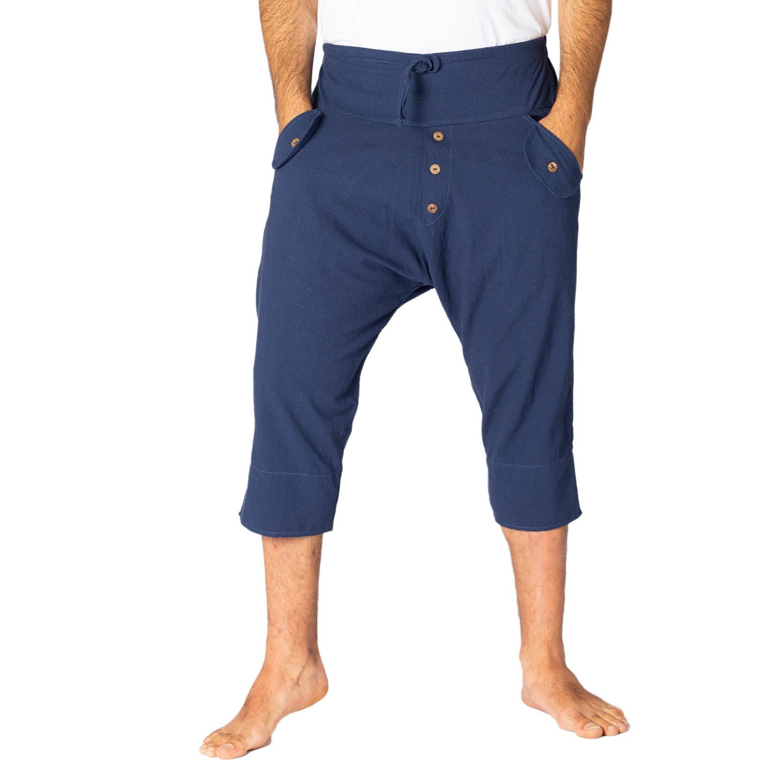 PANASIAM Strandshorts Yogi Shorts dunkel blau | Shorts