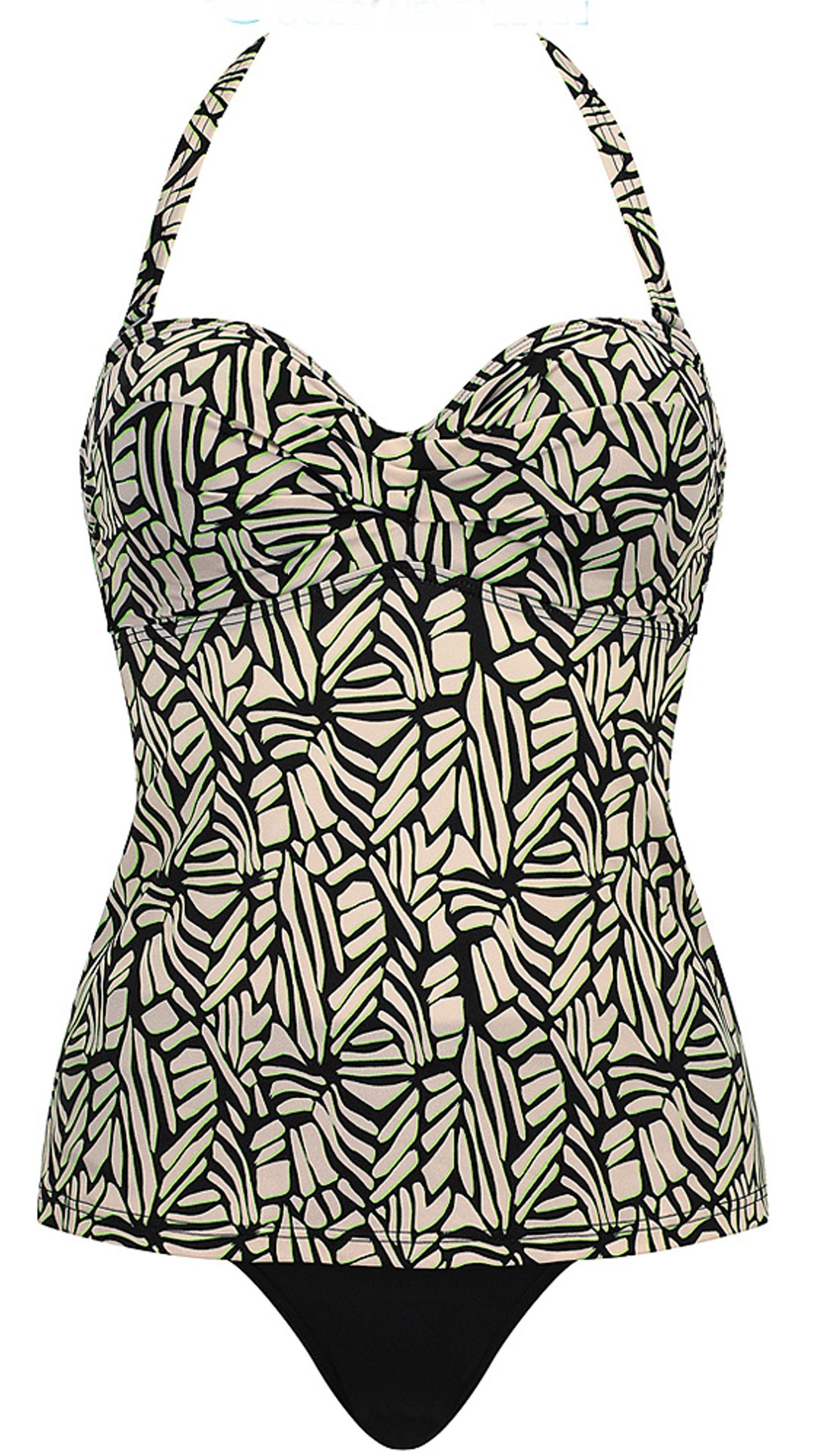 olympia GOES NEXT LEVEL Tankini Neckholder Tankini mit Bügel (2-St) Modisches Design