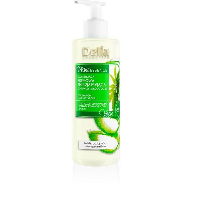 Delia Gesichtsreinigungsgel Delia Cosmetics Pflanzenessenz Cremige Reinigungsemulsion -