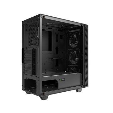 GAMEMAX Gaming-Gehäuse Draco XD Midi-Tower, (gehärtetes Glas), USB3.0*1+1xUSB2.0, HD-Audio, ATX, schwarz