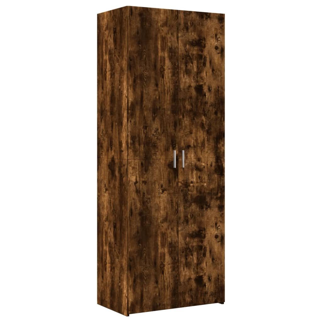 vidaXL Highboard Highboard Räuchereiche 70x42,5x185 cm günstig online kaufen