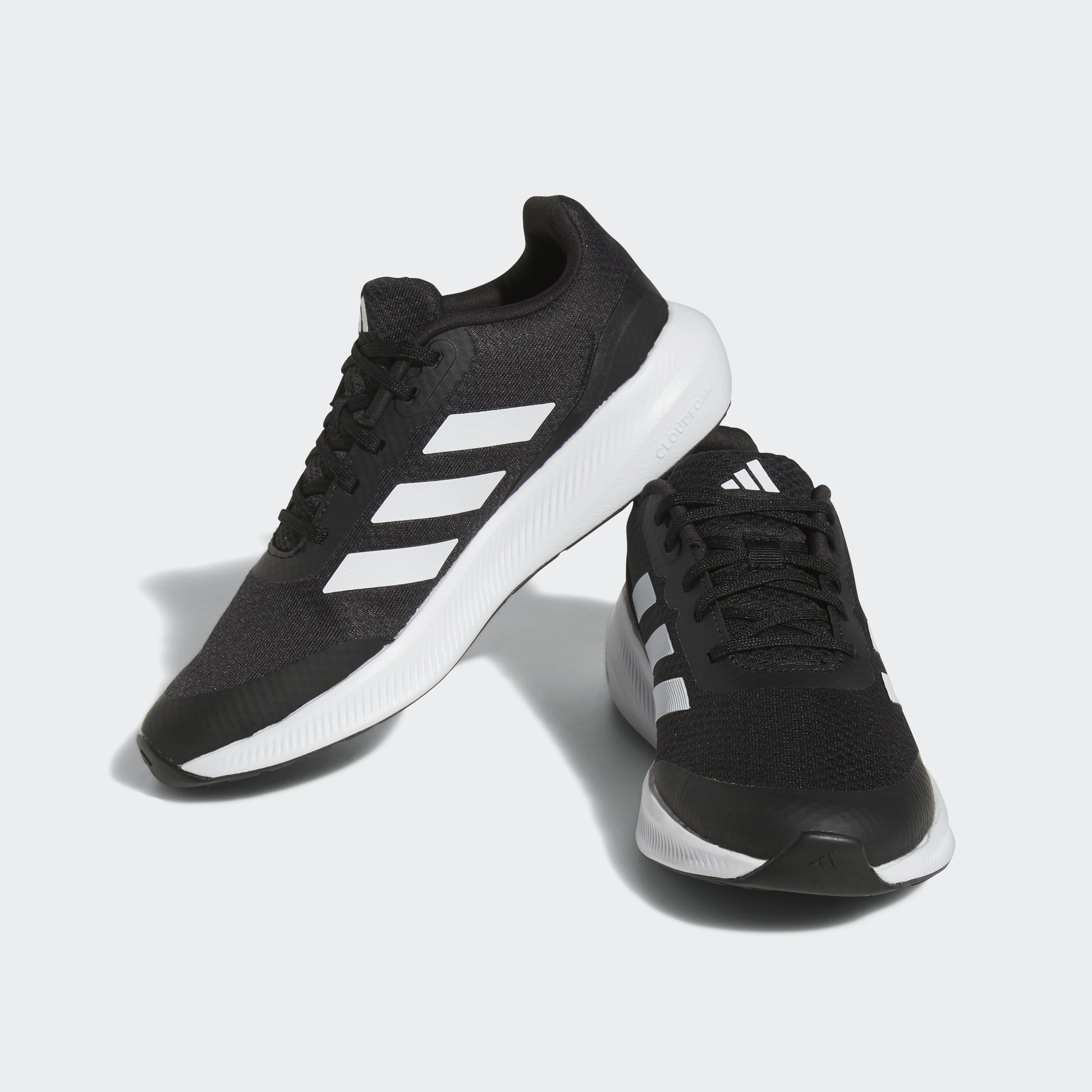 adidas Sportswear RUNFALCON 3 LACE Sneaker schwarz-weiß
