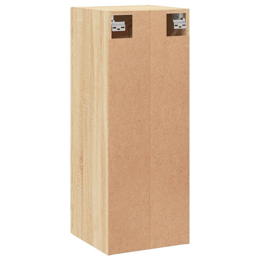 vidaXL Sideboard Wandschrank Sonoma-Eiche St) (1 34,5x34x90 Holzwerkstoff Sonoma cm Eiche