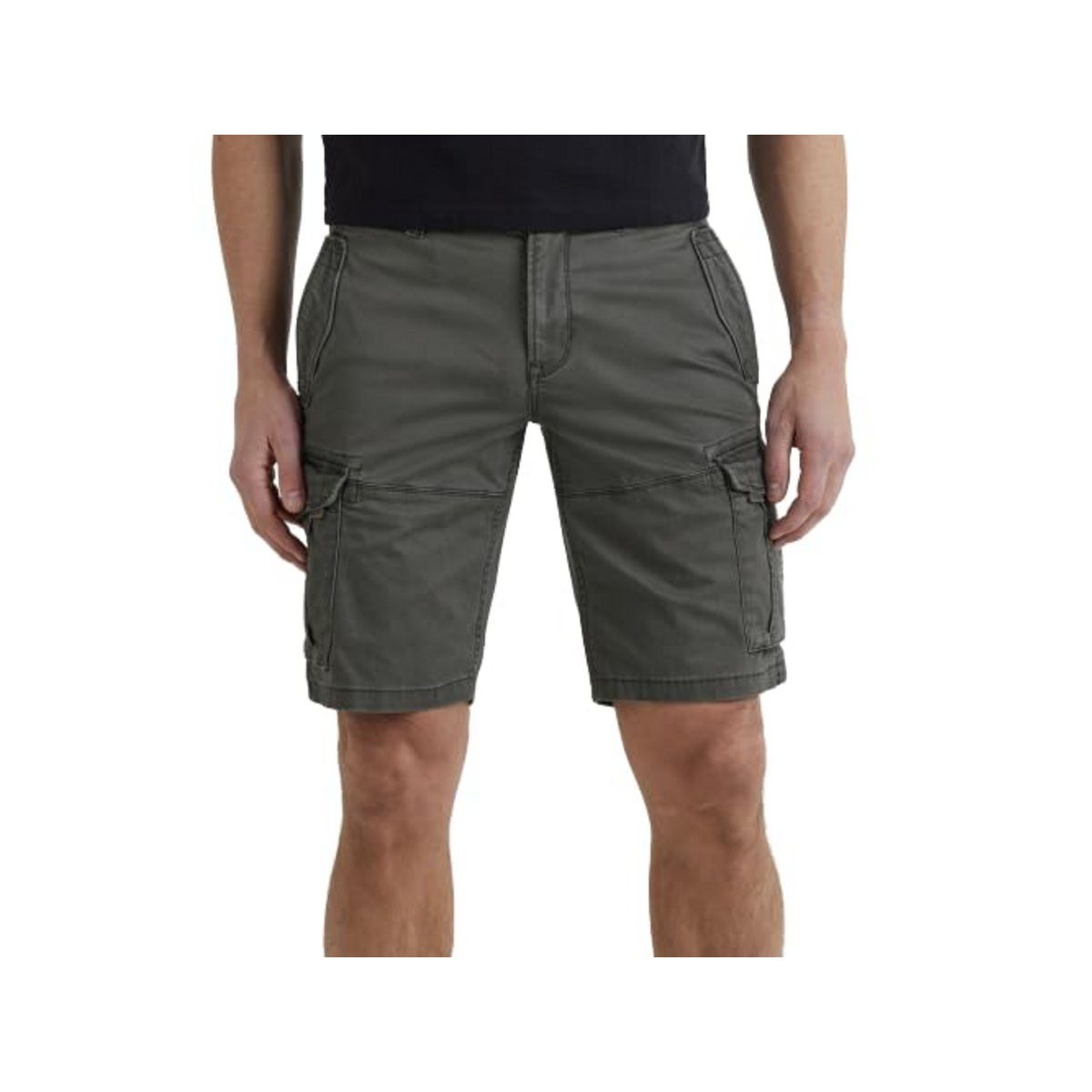 PME LEGEND schwarz Shorts regular Grau (1-tlg)