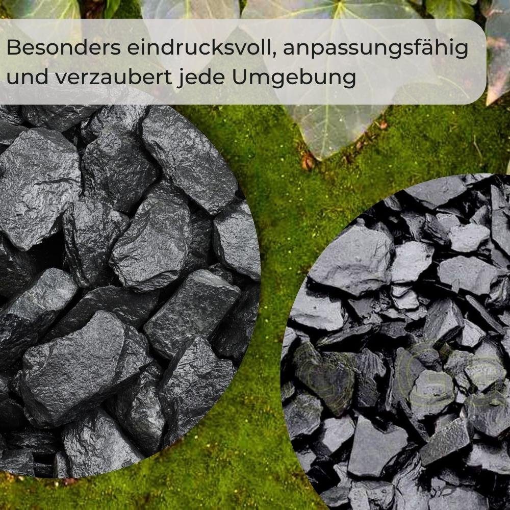 GarPet Dekokies Schiefer Splitt 25 Kg Platten Bruch Zier Stein Kies