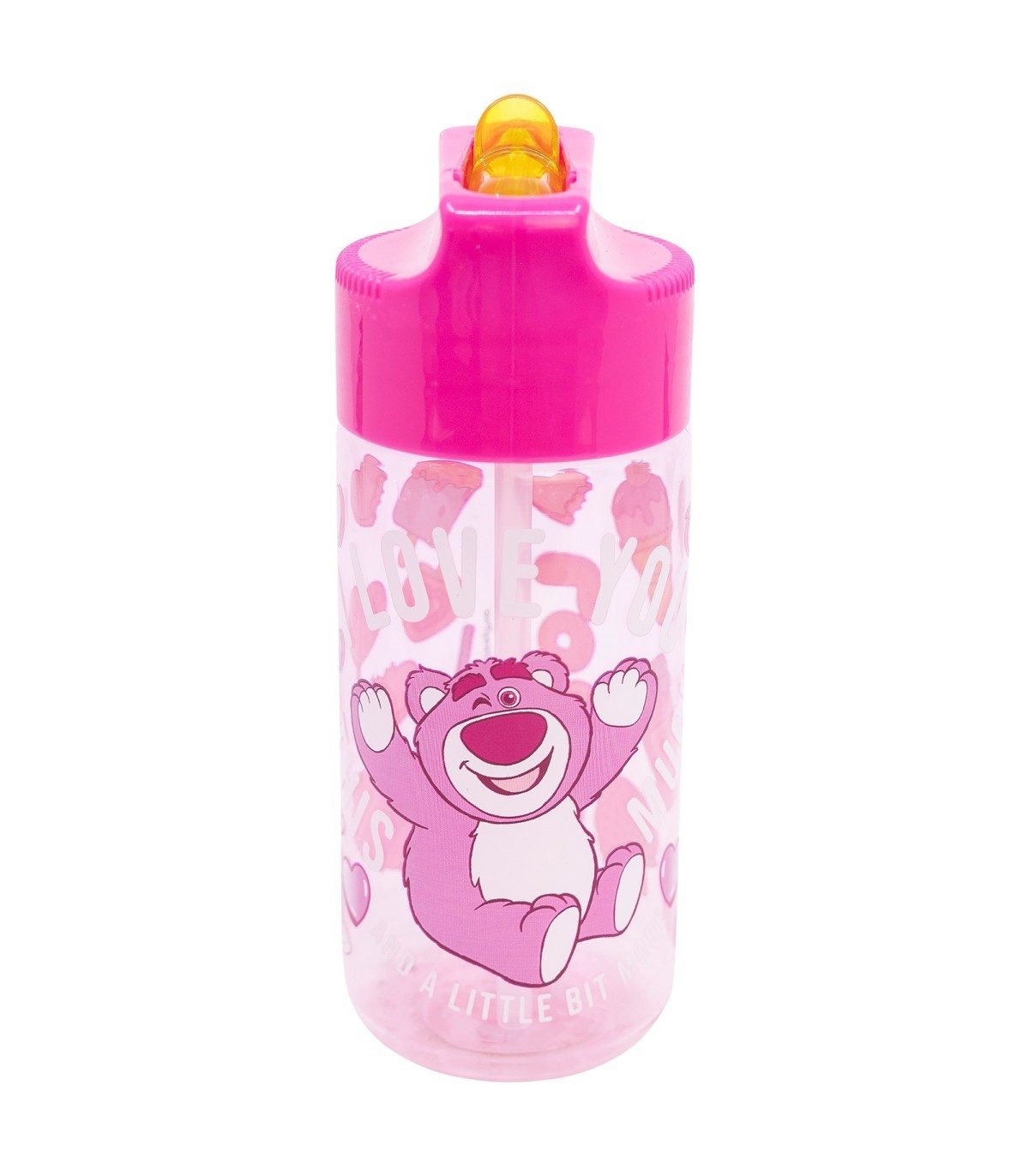 Disney Pixar Toy Story Trinkflasche 3 Lotso Kinder Trinkflasche 430 ml Ecozen Flasche mit Klappverschluss