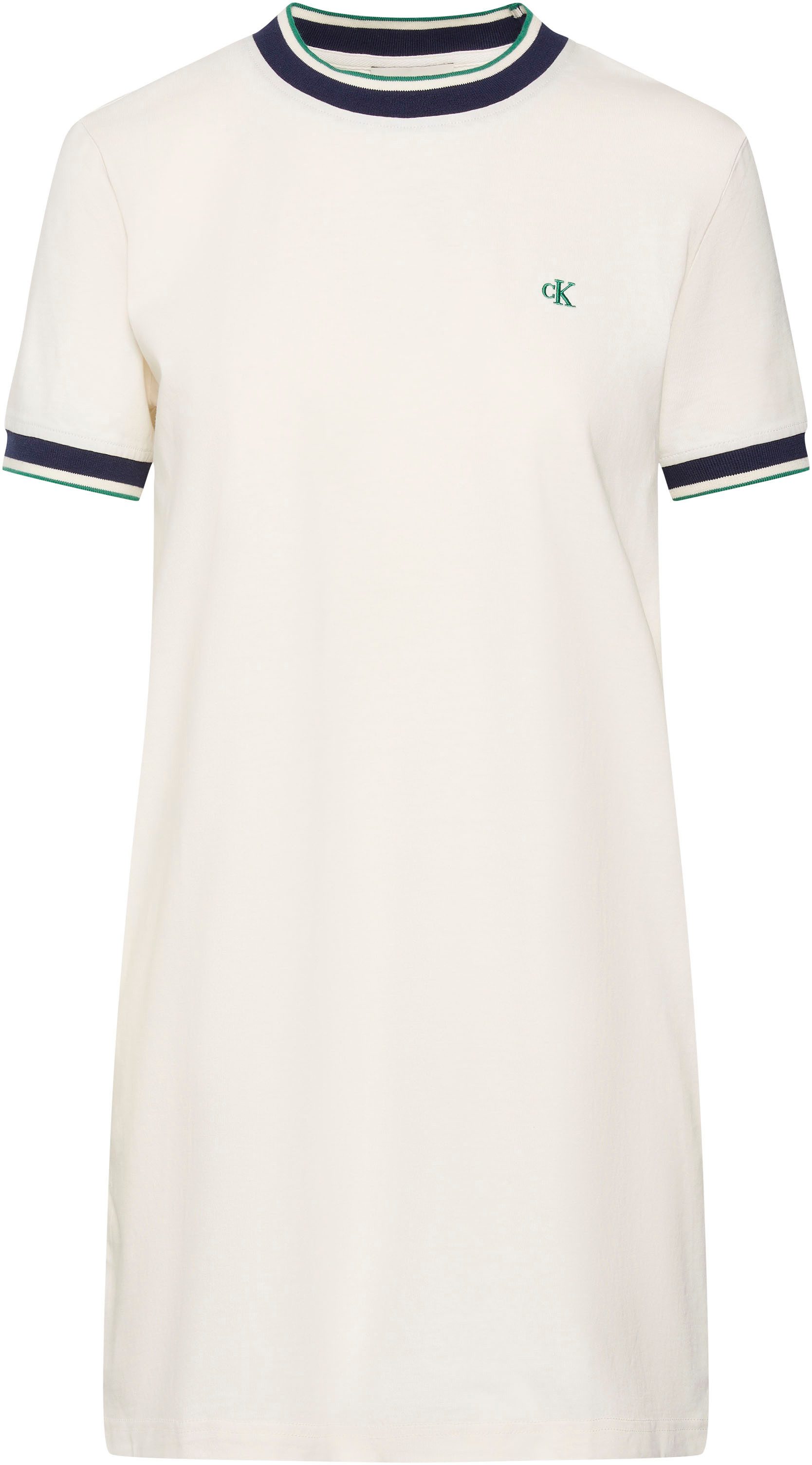 Calvin Klein Jeans Minikleid Regular fit mit Rundhalsausschnitt