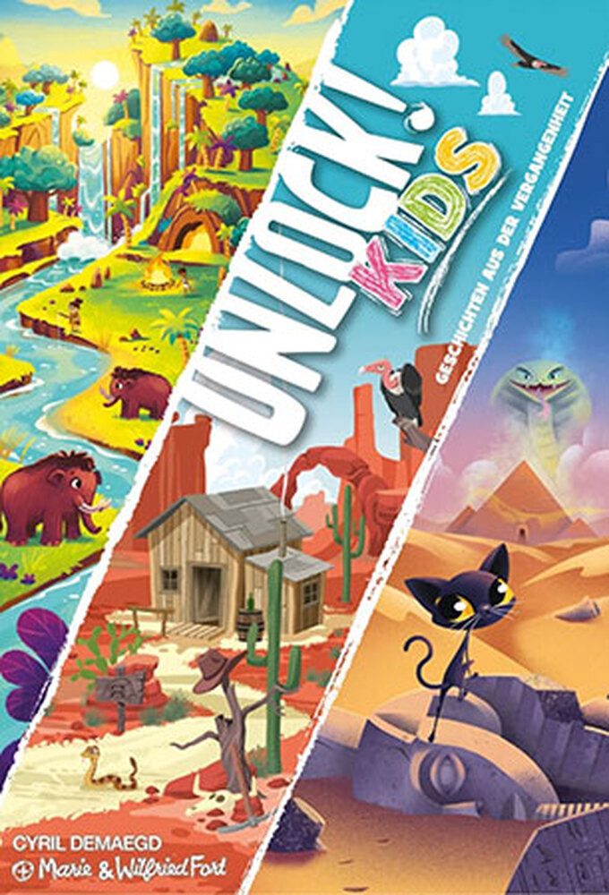 Spiel Unlock! Kids, Geschichten aus der Vergangenheit