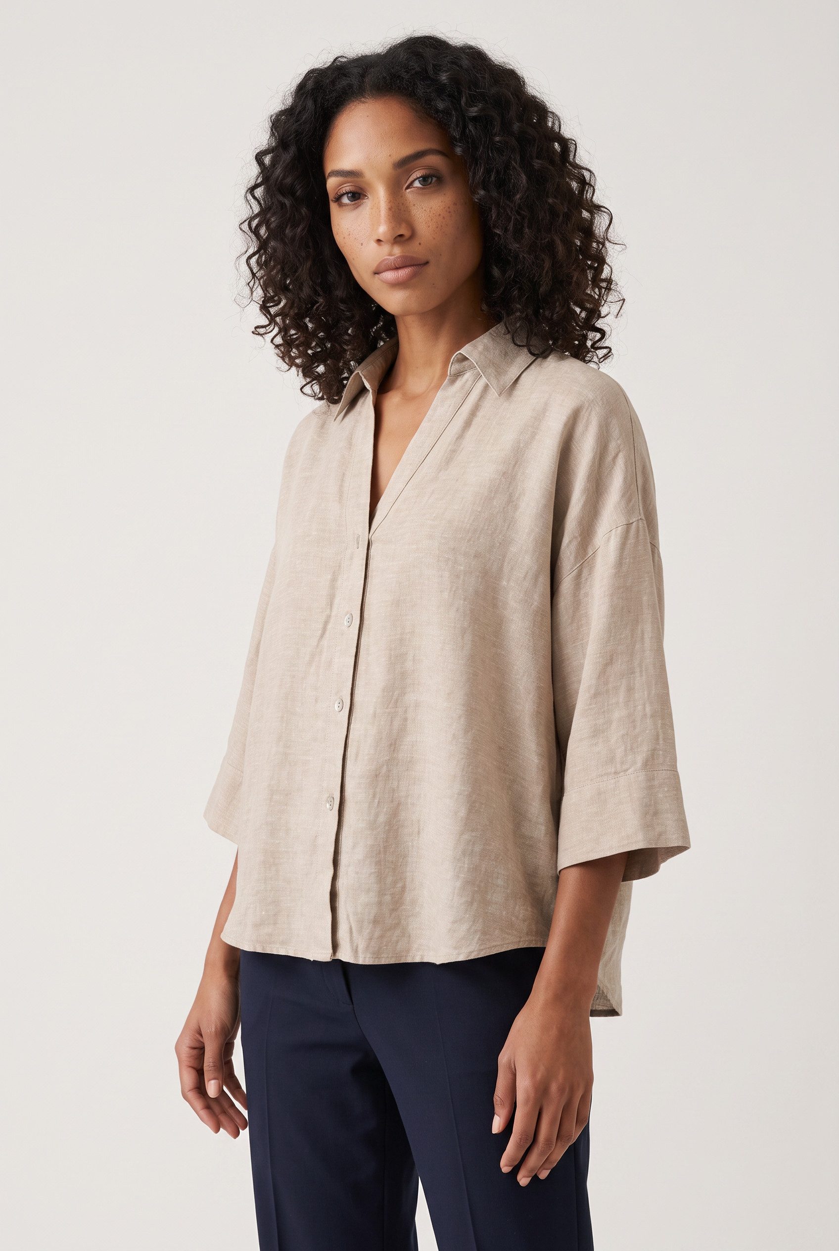 FREEQUENT Hemdbluse FQLAVA-SHIRT