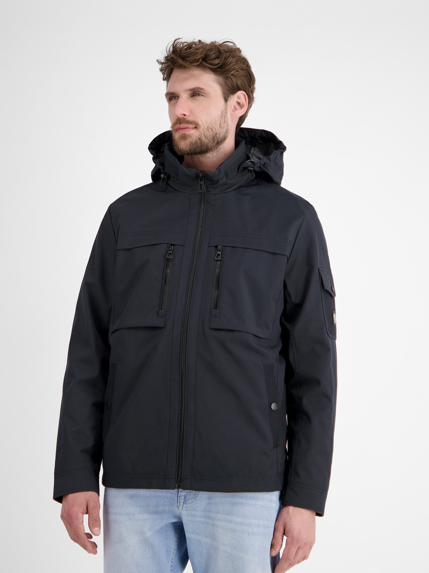 LERROS Outdoorjacke Shell-Blouson mit Kapuze
