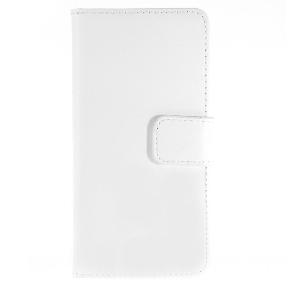 Handytasche Book Case Handyhülle für iPhone 6 6s Weiß Slim Leder Schutz Case (Book Cover)