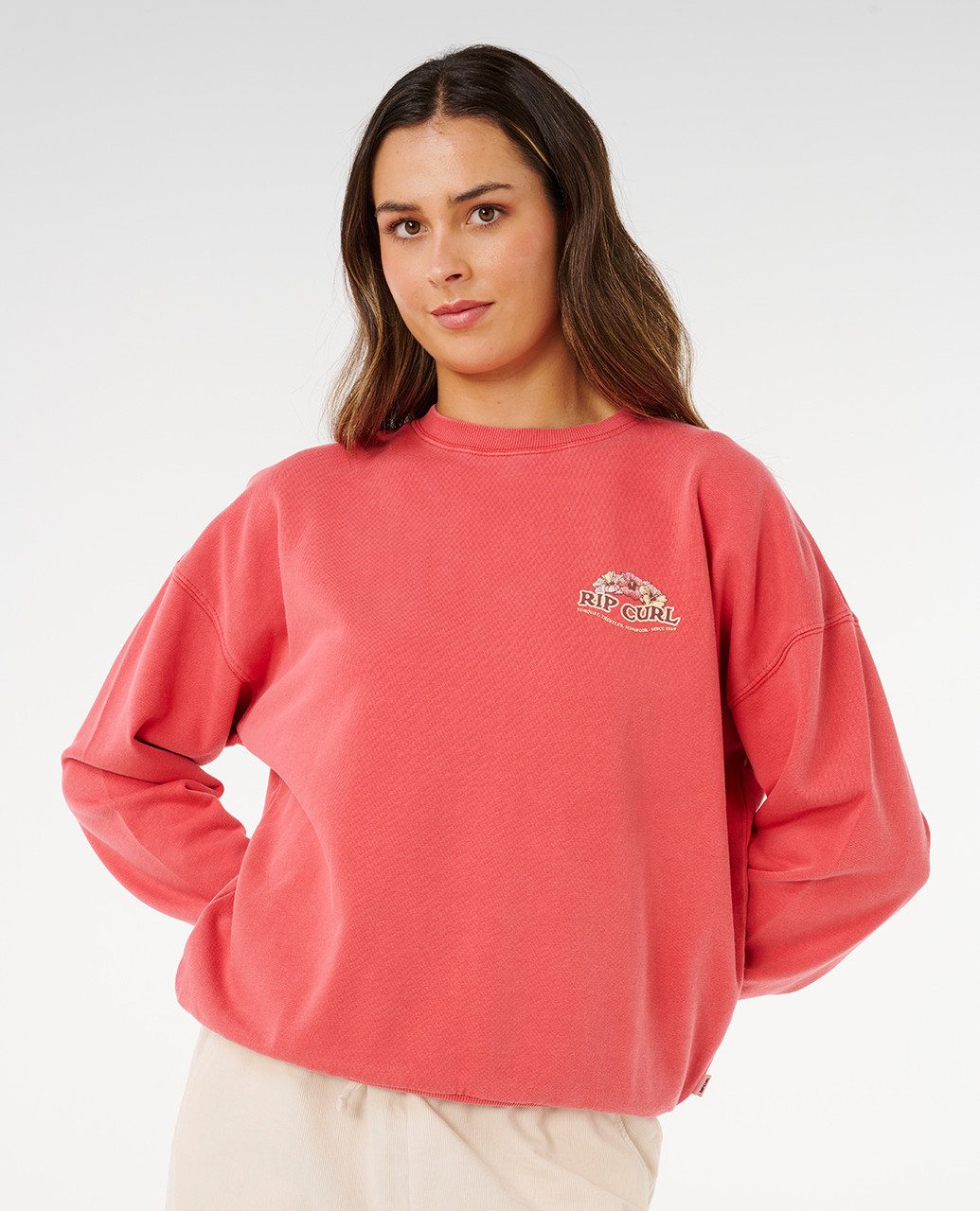 Sweatshirt Rip Curl Bells Heritage Crew Sweatshirt