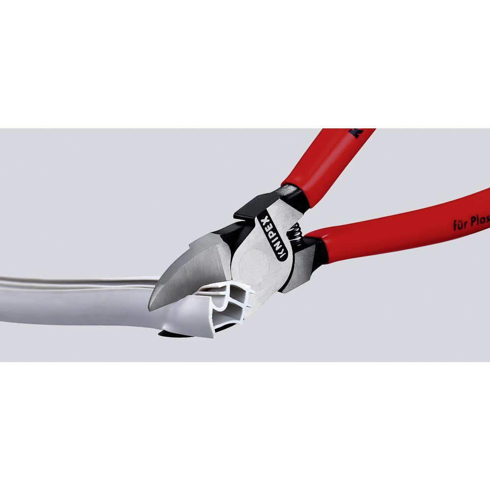 Thumbnail - Knipex Seitenschneider Knipex 72 02 125 Werkstatt Kunststoffseitenschneider ohne Facette 125