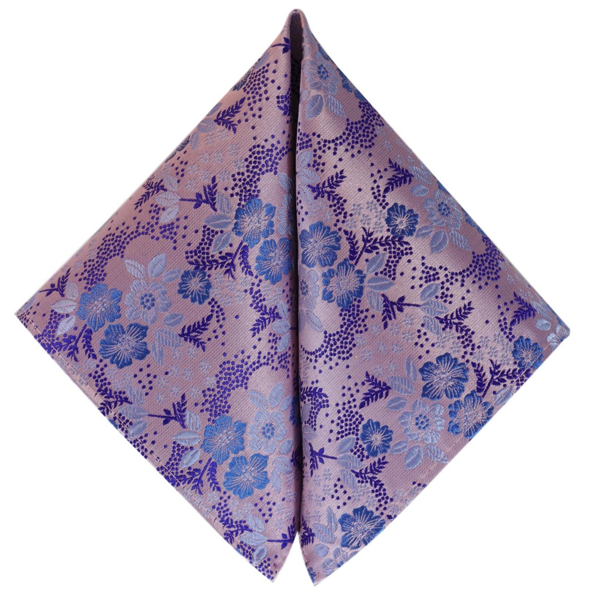 Paisley Hell-Violett Vor-Gebunden Einstecktuch) Perlviolett Verstellbar, Herren-Fliege 2-St., Fliege Flieder-Rosa Bunt Tuch Seide Hochzeitsfliege GASSANI Satin, Dunkel-Blau Pastell-Blau Schleife Floral, (Set, mit Festlich, Touch Jacquard Blumen, Hochzeit Geblümt Herrenschleife,