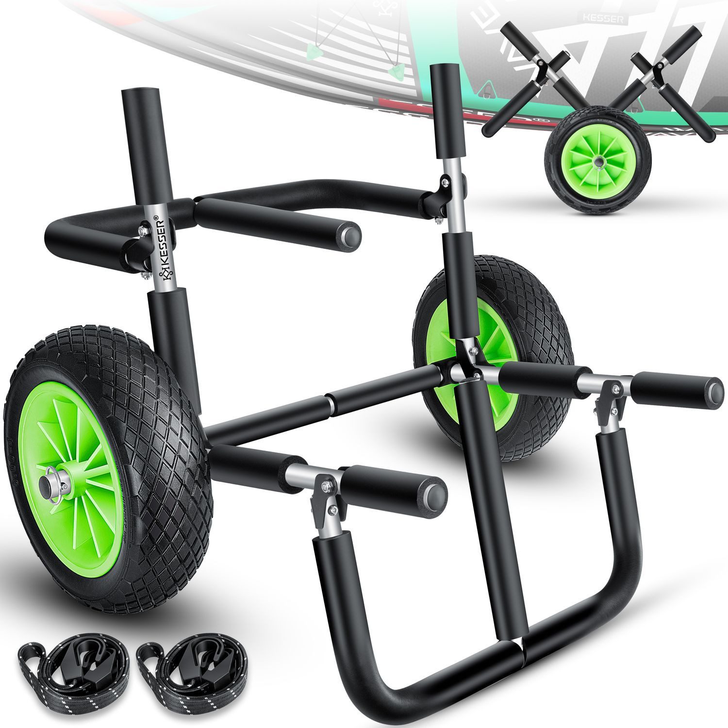 KESSER SUP-Transportwagen, Surfwagen Surfboard Тележки für SUP-Board Stand Up