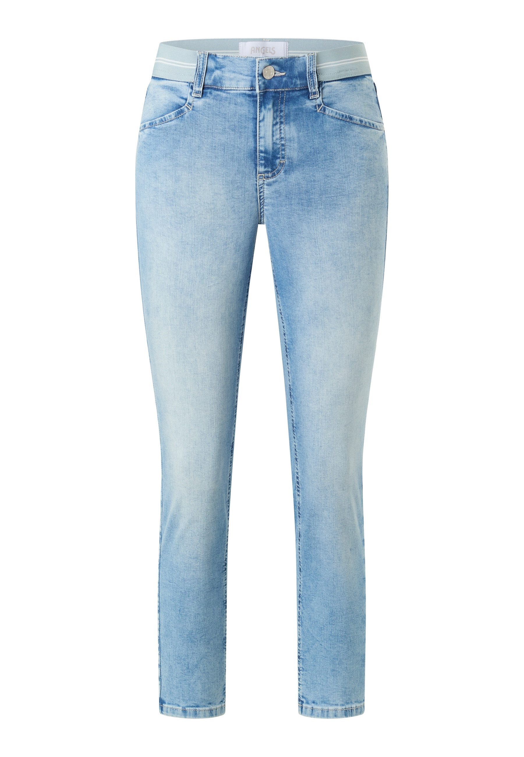 ANGELS Stretch-Jeans ANGELS ORNELLA SPORTY heaven blue random used 332 688907.3485 - THE