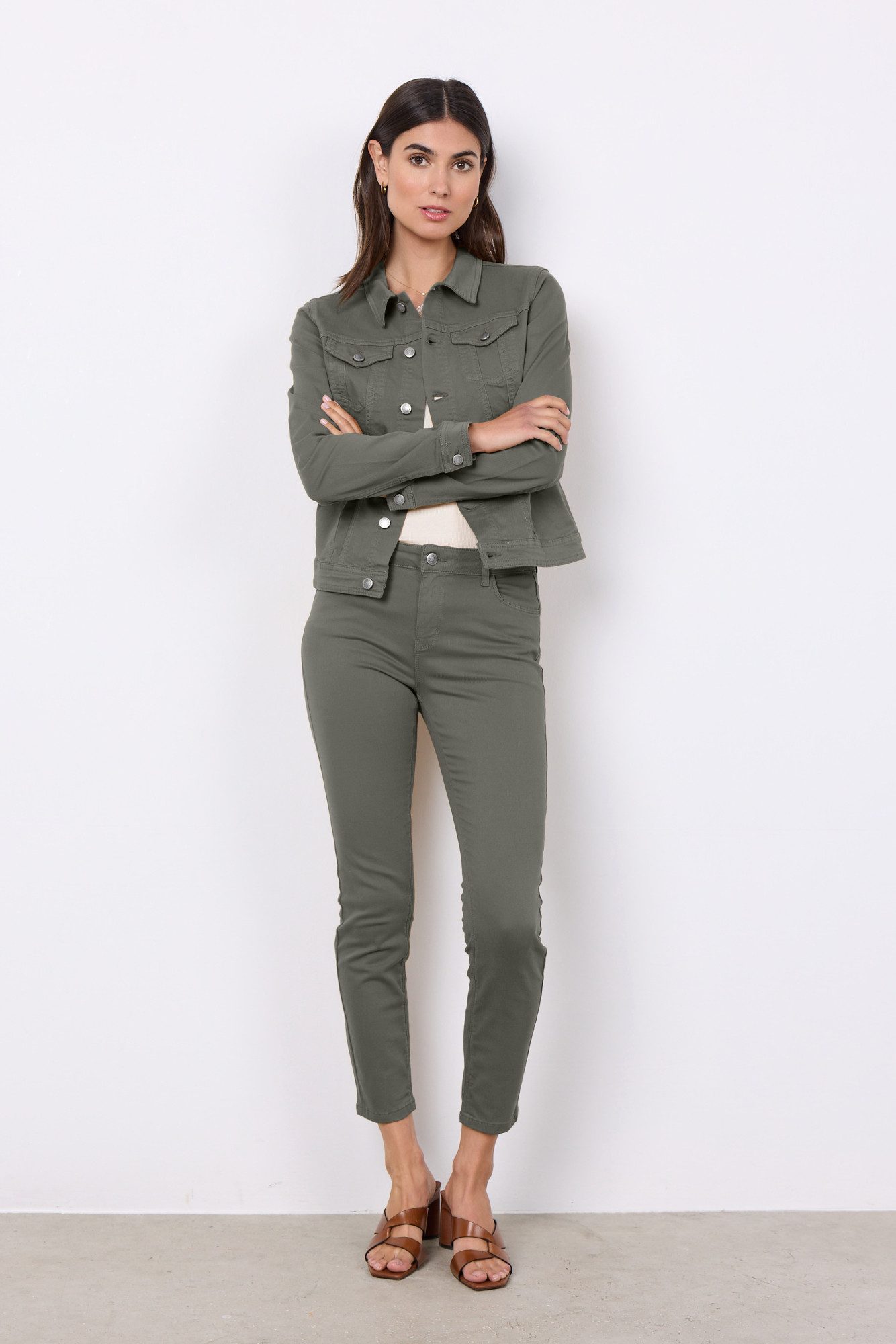 soyaconcept Jeansblazer SC-ERNA 2 Jeansjacke in taillierter Form und schönen Farben