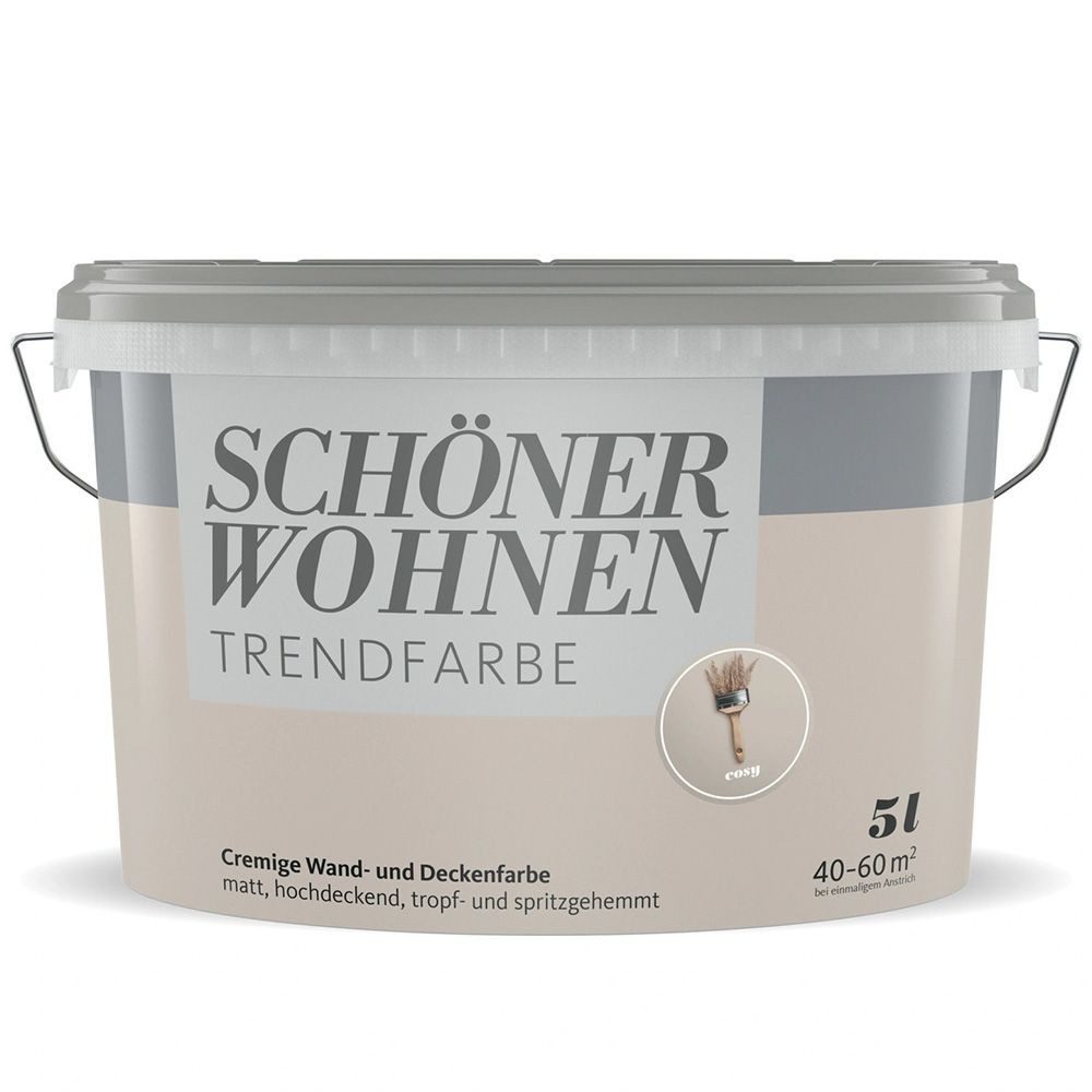 SCHÖNER WOHNEN FARBE Wandfarbe Schöner Wohnen Trend Wandfarbe matt 5,0 Ltr. Cosy